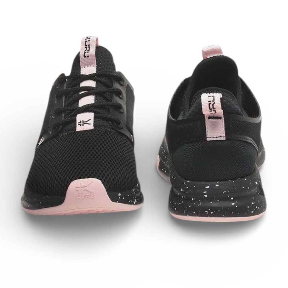 KURU Atom - Jet Black Misty Lilac Sneakers Shoes | size 9
